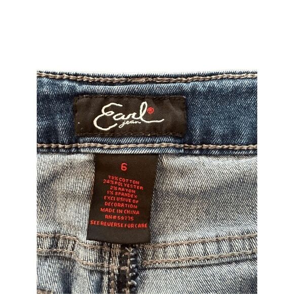 Earl jeans straight fit size 6 - Picture 10 of 12